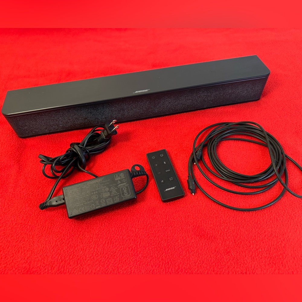 Bose Solo Soundbar Series ll Bluetooth Speaker W/Remote and AC Adapter -Works